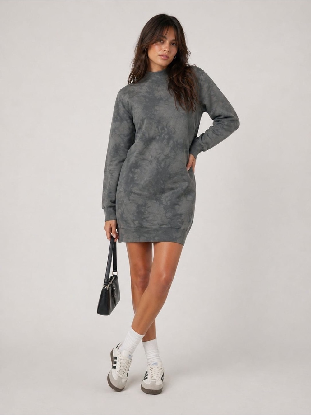 Gap Tiedye Gray Dress Size XS